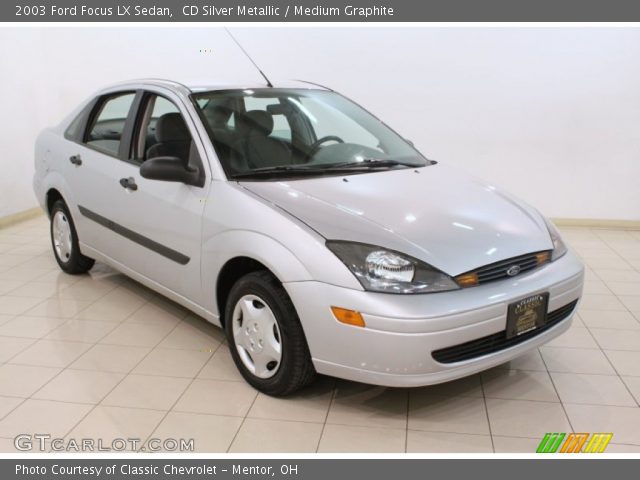 2003 Ford Focus LX Sedan in CD Silver Metallic