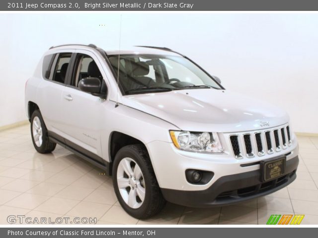 2011 Jeep Compass 2.0 in Bright Silver Metallic
