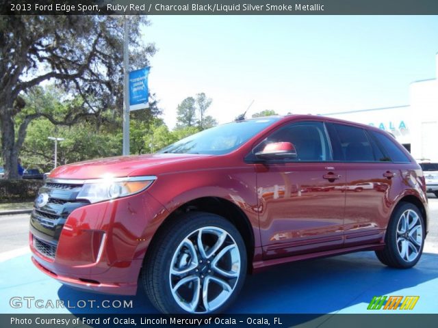 2013 Ford Edge Sport in Ruby Red