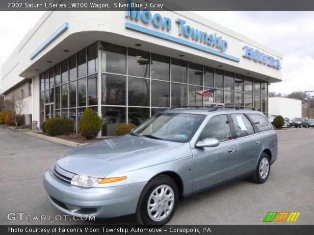 2002 Saturn L Series LW200 Wagon in Silver Blue