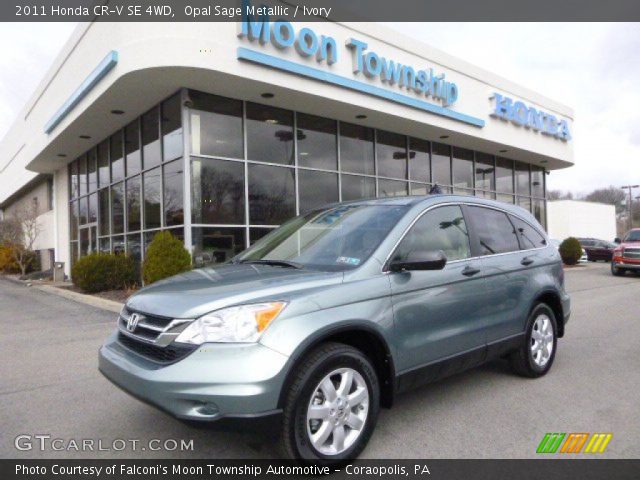 2011 Honda CR-V SE 4WD in Opal Sage Metallic