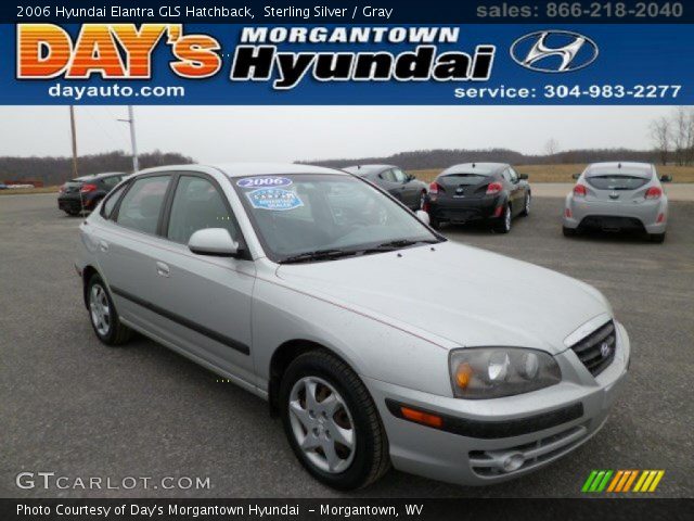 2006 Hyundai Elantra GLS Hatchback in Sterling Silver