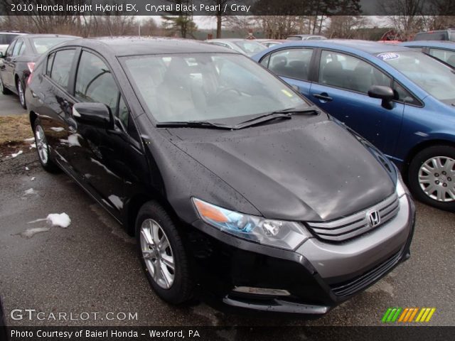 2010 Honda Insight Hybrid EX in Crystal Black Pearl
