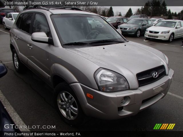 2006 Hyundai Tucson GLS V6 4x4 in Sahara Silver