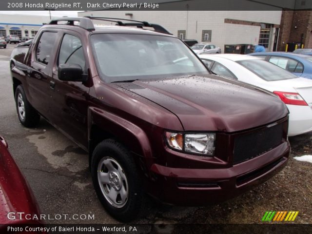 2008 Honda Ridgeline RT in Dark Cherry Pearl