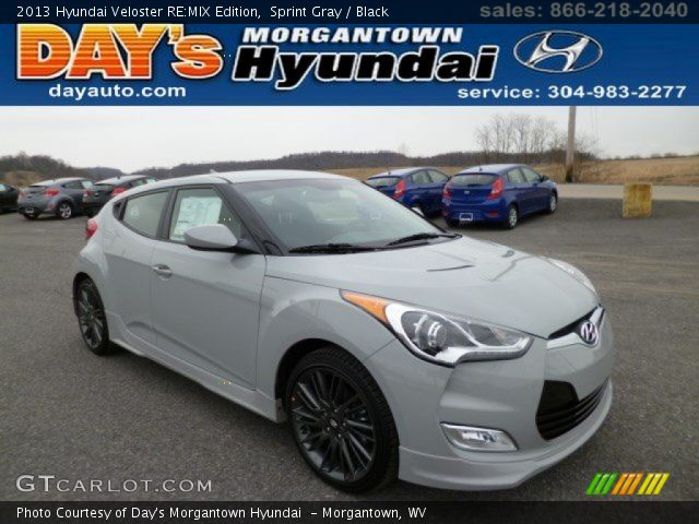 2013 Hyundai Veloster RE:MIX Edition in Sprint Gray