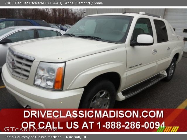 2003 Cadillac Escalade EXT AWD in White Diamond