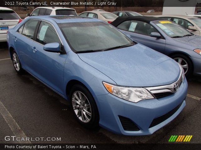 2012 Toyota Camry LE in Clearwater Blue Metallic