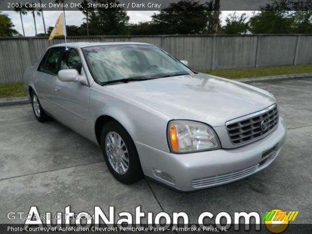 2003 Cadillac DeVille DHS in Sterling Silver