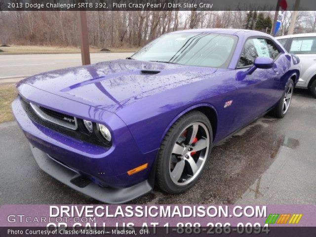 2013 Dodge Challenger SRT8 392 in Plum Crazy Pearl