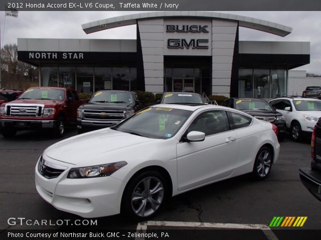 2012 Honda Accord EX-L V6 Coupe in Taffeta White