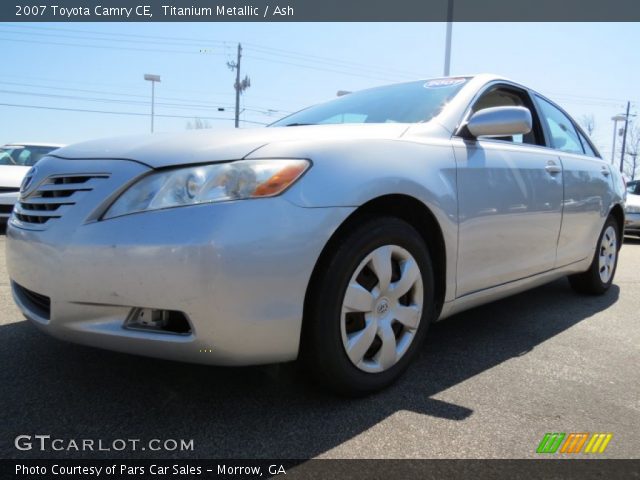2007 Toyota Camry CE in Titanium Metallic
