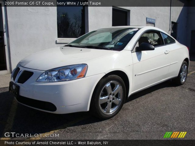 2006 Pontiac G6 GT Coupe in Ivory White