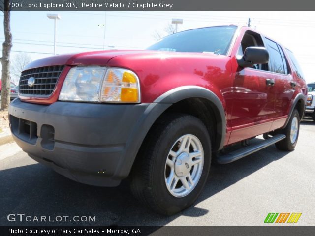 2003 Ford Explorer XLS in Redfire Metallic