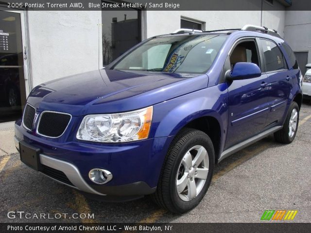 2006 Pontiac Torrent AWD in Blue Streak Metallic