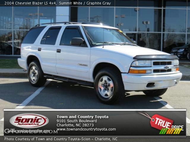 2004 Chevrolet Blazer LS 4x4 in Summit White