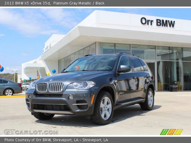 2013 BMW X5 xDrive 35d in Platinum Gray Metallic