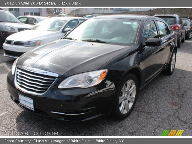 2012 Chrysler 200 LX Sedan in Black
