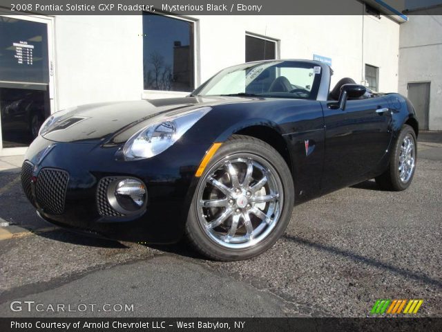 2008 Pontiac Solstice GXP Roadster in Mysterious Black