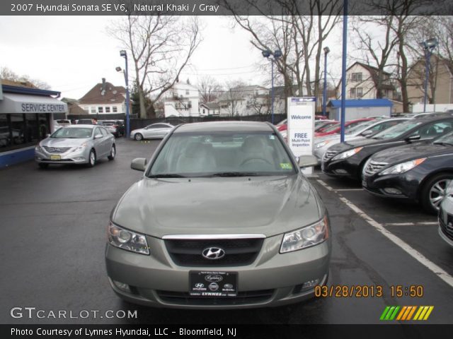 2007 Hyundai Sonata SE V6 in Natural Khaki