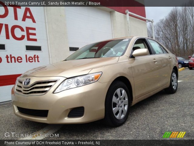 2010 Toyota Camry LE in Sandy Beach Metallic