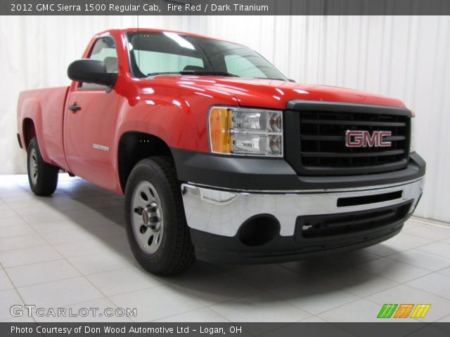 2012 GMC Sierra 1500 Regular Cab in Fire Red