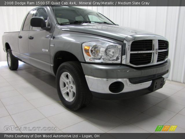 2008 Dodge Ram 1500 ST Quad Cab 4x4 in Mineral Gray Metallic