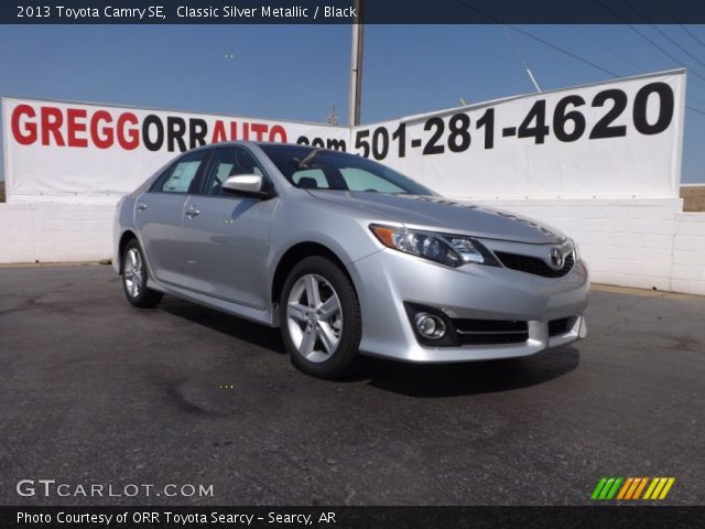 2013 Toyota Camry SE in Classic Silver Metallic