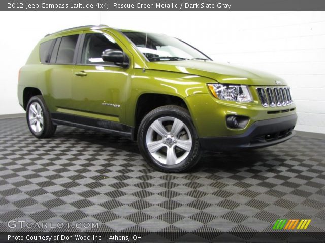 2012 Jeep Compass Latitude 4x4 in Rescue Green Metallic