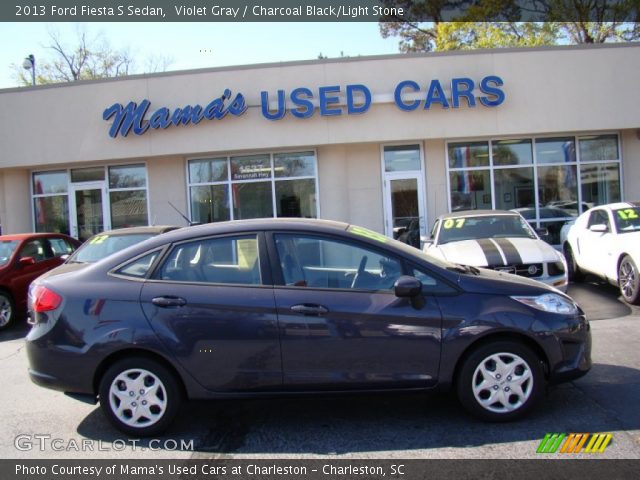 2013 Ford Fiesta S Sedan in Violet Gray