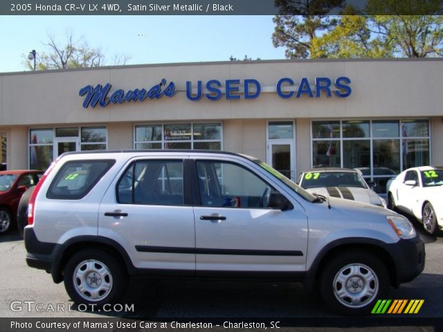 2005 Honda CR-V LX 4WD in Satin Silver Metallic