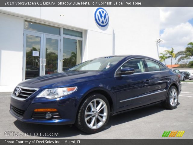 2010 Volkswagen CC Luxury in Shadow Blue Metallic