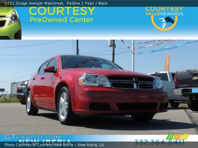 2011 Dodge Avenger Mainstreet in Redline 2 Pearl