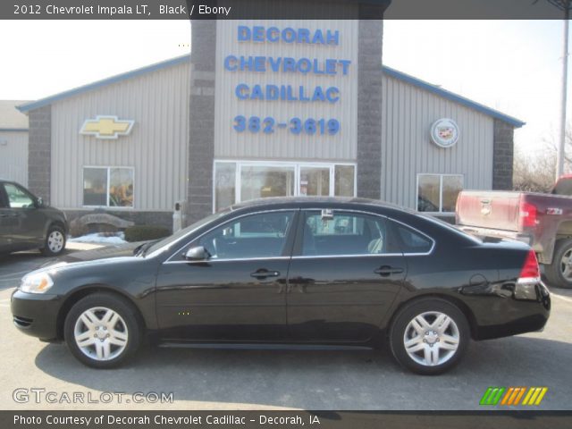 2012 Chevrolet Impala LT in Black