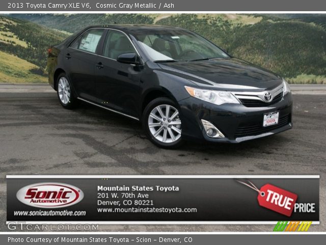 2013 Toyota Camry XLE V6 in Cosmic Gray Metallic