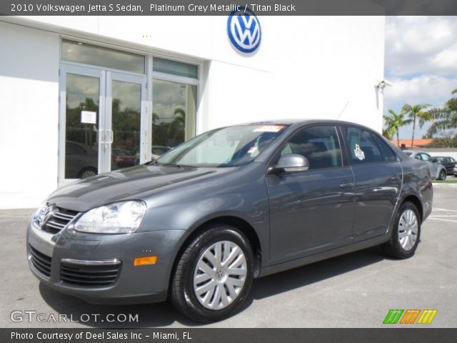2010 Volkswagen Jetta S Sedan in Platinum Grey Metallic