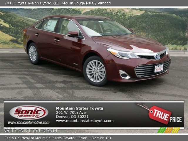 2013 Toyota Avalon Hybrid XLE in Moulin Rouge Mica