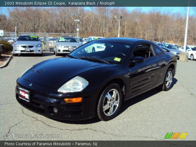 2003 Mitsubishi Eclipse GS Coupe in Kalapana Black