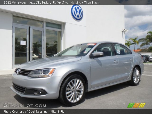 2012 Volkswagen Jetta SEL Sedan in Reflex Silver Metallic