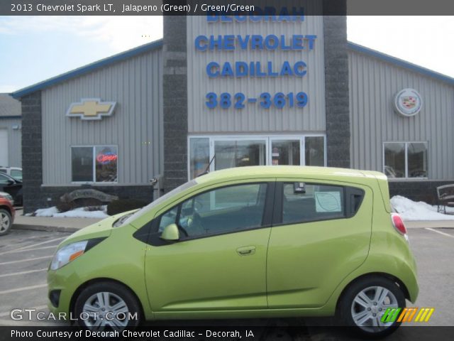 2013 Chevrolet Spark LT in Jalapeno (Green)