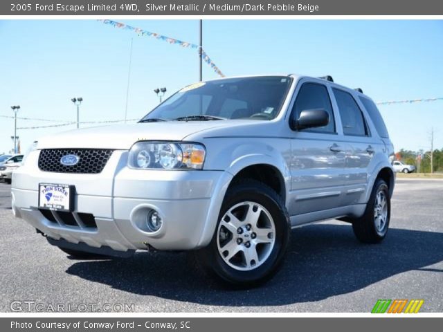 2005 Ford Escape Limited 4WD in Silver Metallic