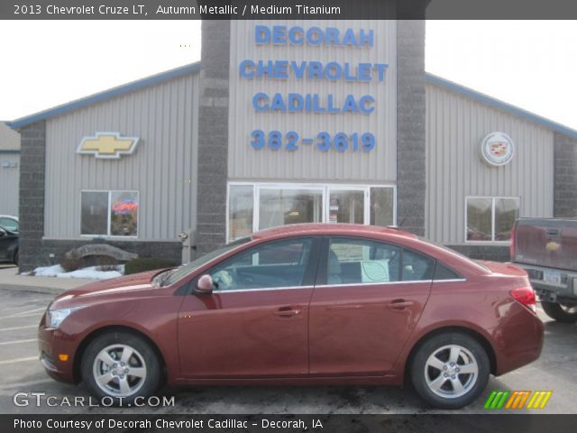 2013 Chevrolet Cruze LT in Autumn Metallic