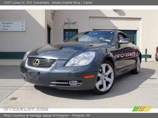 2007 Lexus SC 430 Convertible in Smoky Granite Mica