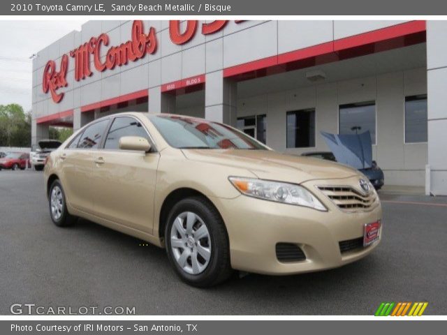 2010 Toyota Camry LE in Sandy Beach Metallic