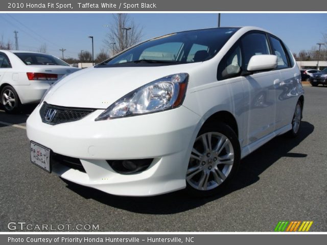 2010 Honda Fit Sport in Taffeta White