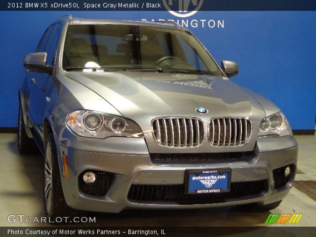 2012 BMW X5 xDrive50i in Space Gray Metallic
