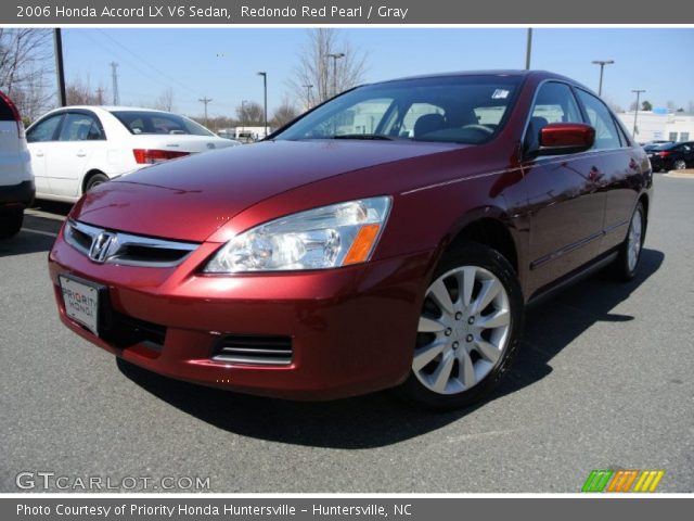 2006 Honda Accord LX V6 Sedan in Redondo Red Pearl