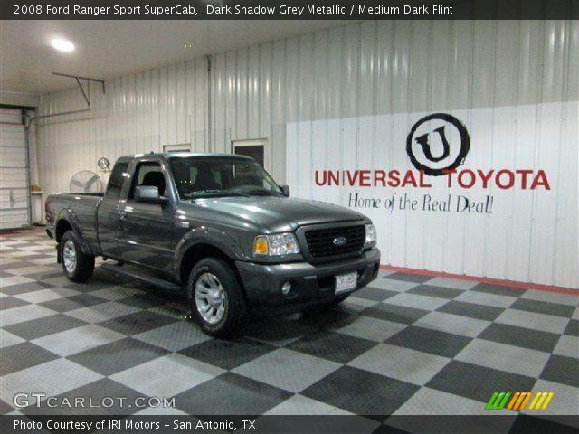 2008 Ford Ranger Sport SuperCab in Dark Shadow Grey Metallic