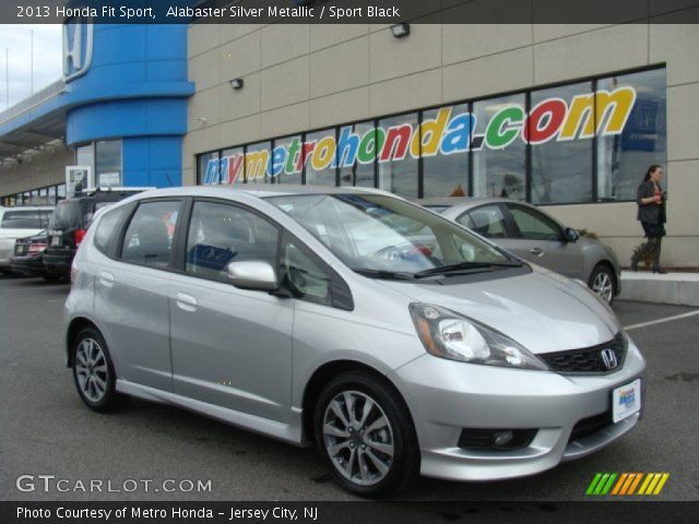 2013 Honda Fit Sport in Alabaster Silver Metallic