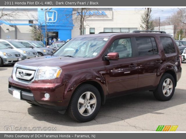 2011 Honda Pilot EX-L 4WD in Dark Cherry Pearl